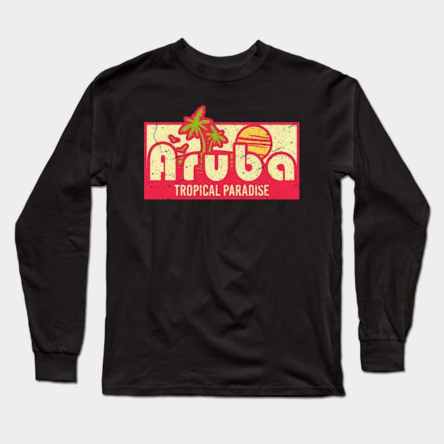 Aruba vacay Long Sleeve T-Shirt by SerenityByAlex